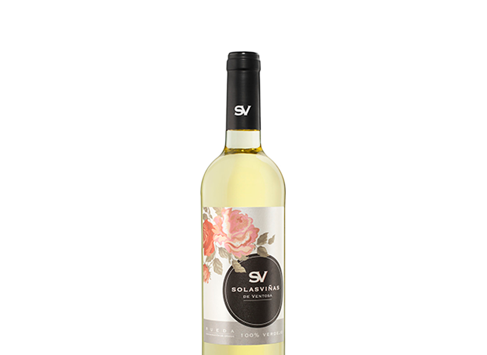 Botella de vino blanco verdejo Rueda Solasviñas para comprar